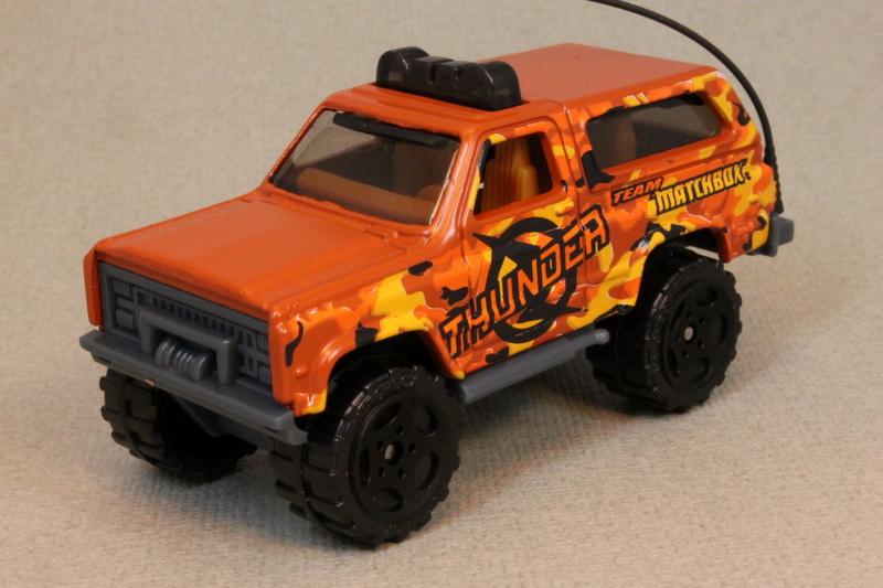 matchbox 4x4 chevy blazer 1983