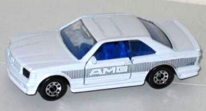 matchbox mercedes 500 sec 1984