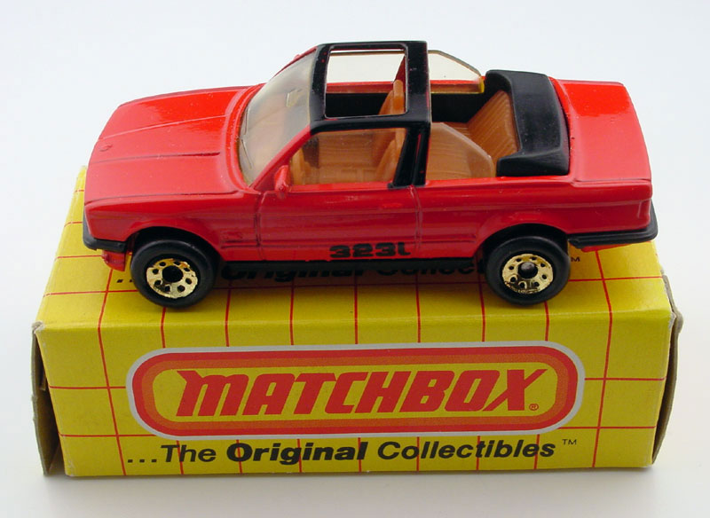 matchbox bmw 323i cabriolet 1985