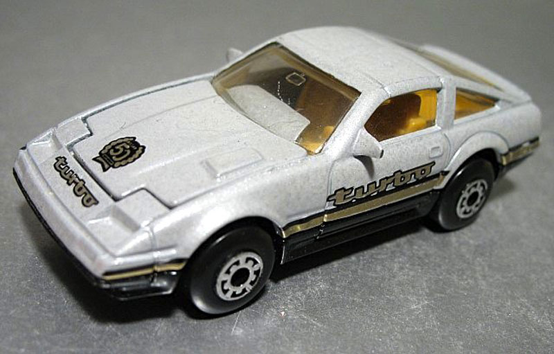 matchbox nissan 300zx turbo 1986