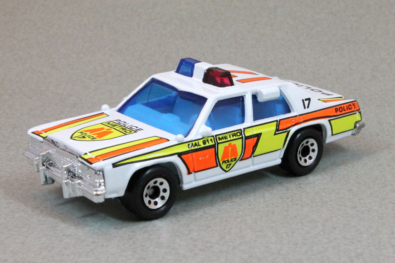 matchbox ford ltd police car 1987