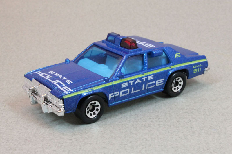 Matchbox Ford Ltd Police Car 1987 2024 www.vthorseco