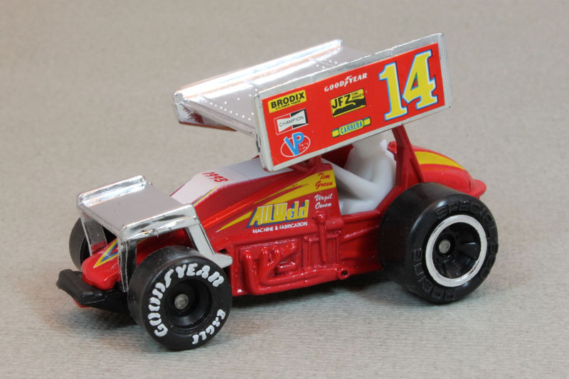 matchbox sprint cars