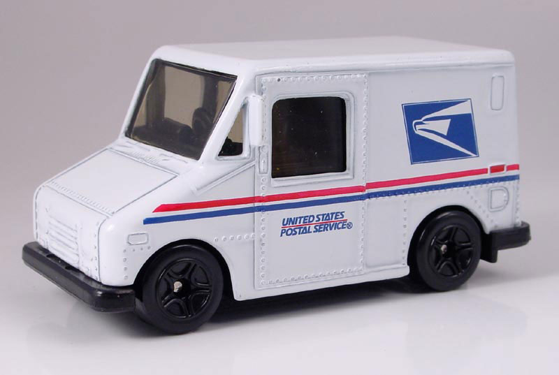 matchbox mail truck