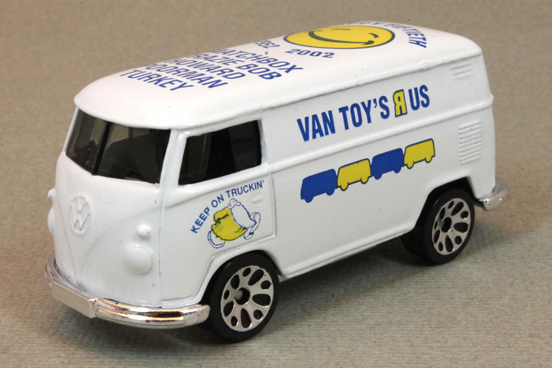 matchbox 1999 vw delivery van