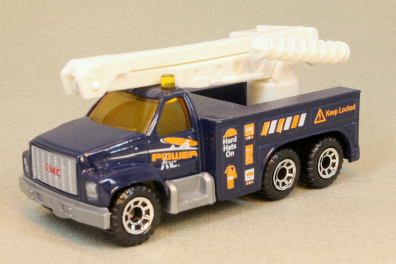 matchbox gmc bucket truck