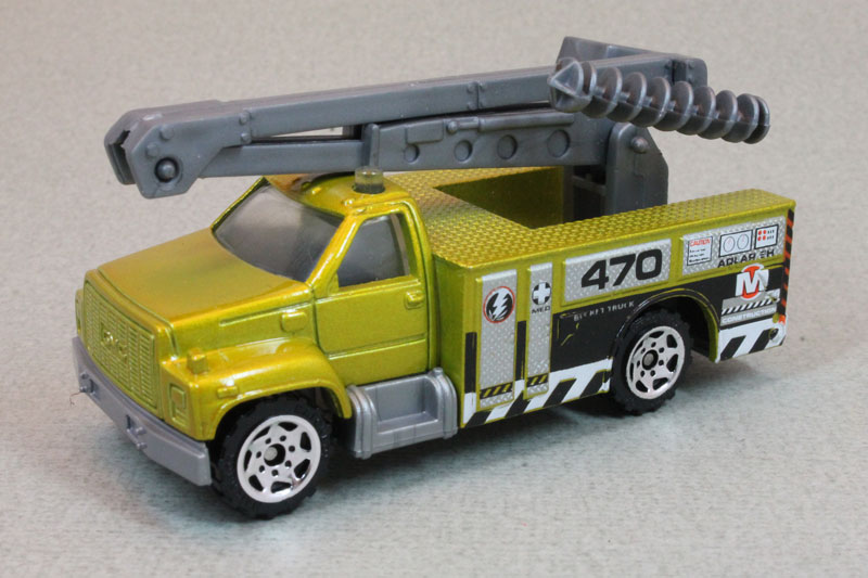 matchbox bucket truck