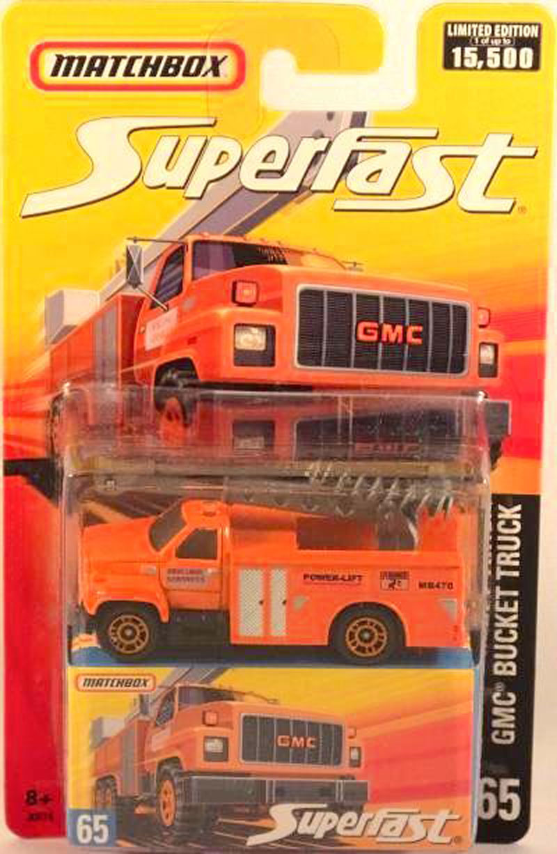 matchbox bucket truck