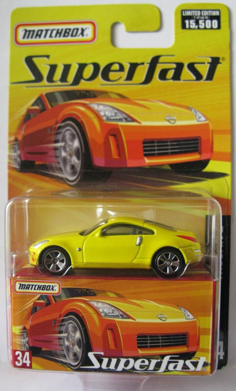 nissan 350z matchbox