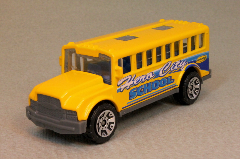 matchbox school bus