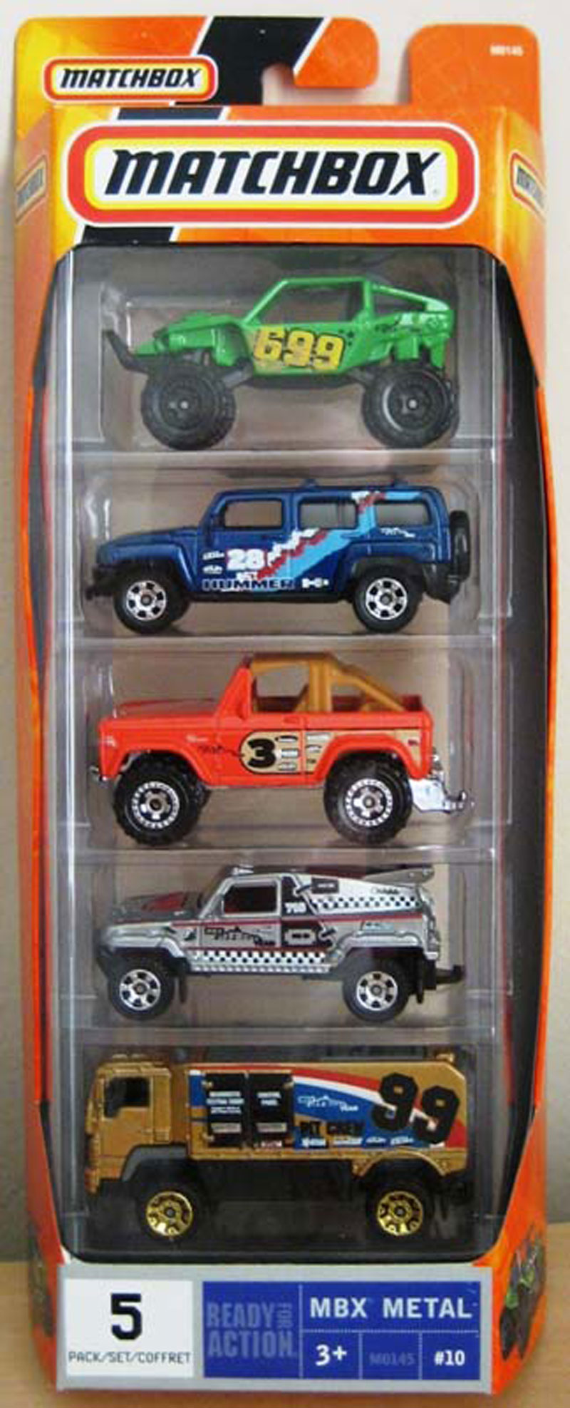 matchbox off road 5 pack
