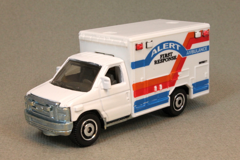 matchbox ford e350 ambulance