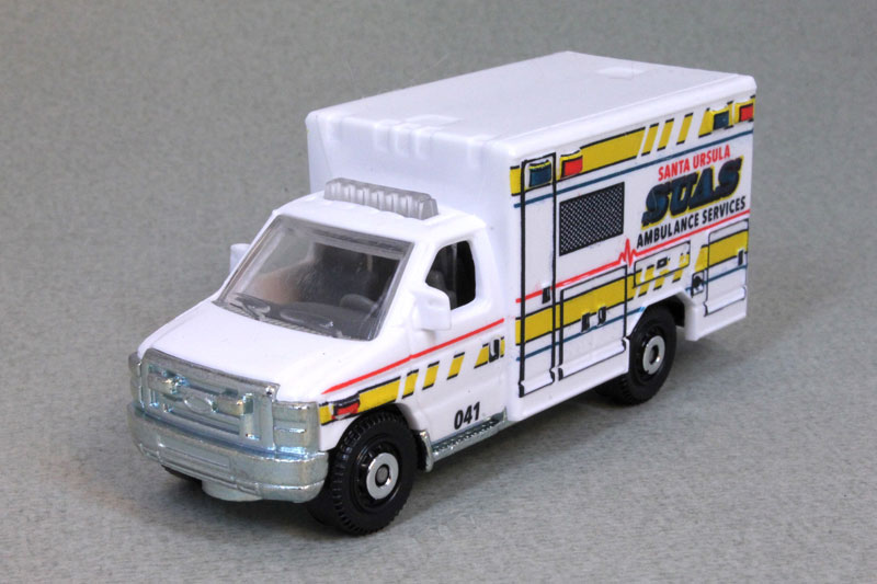 matchbox ford e350 ambulance