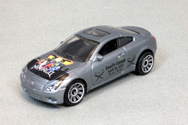 matchbox infiniti g37 coupe
